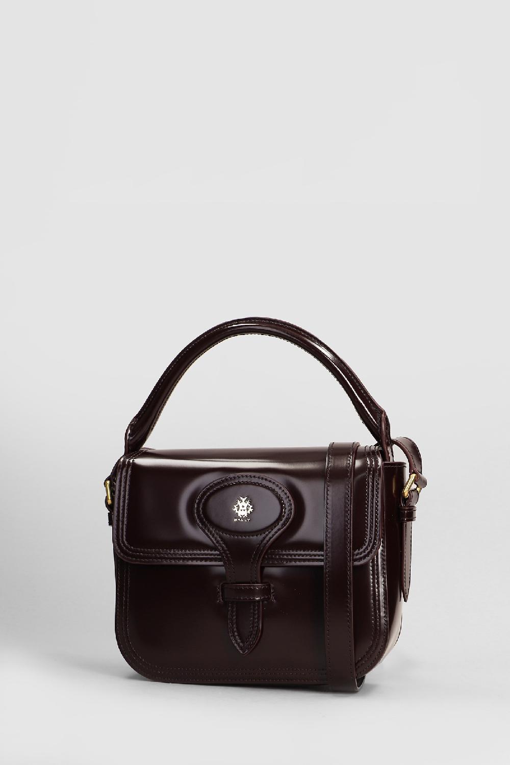 Deliberti Bally Borsa A Spalla Beckett Flap S Horse In Pelle Bordeaux Cod. 409366 - Deliberti The Luxury Shopping