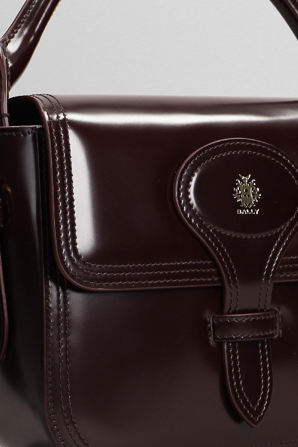 Deliberti Bally Borsa A Spalla Beckett Flap S Horse In Pelle Bordeaux Cod. 409366 - Deliberti The Luxury Shopping
