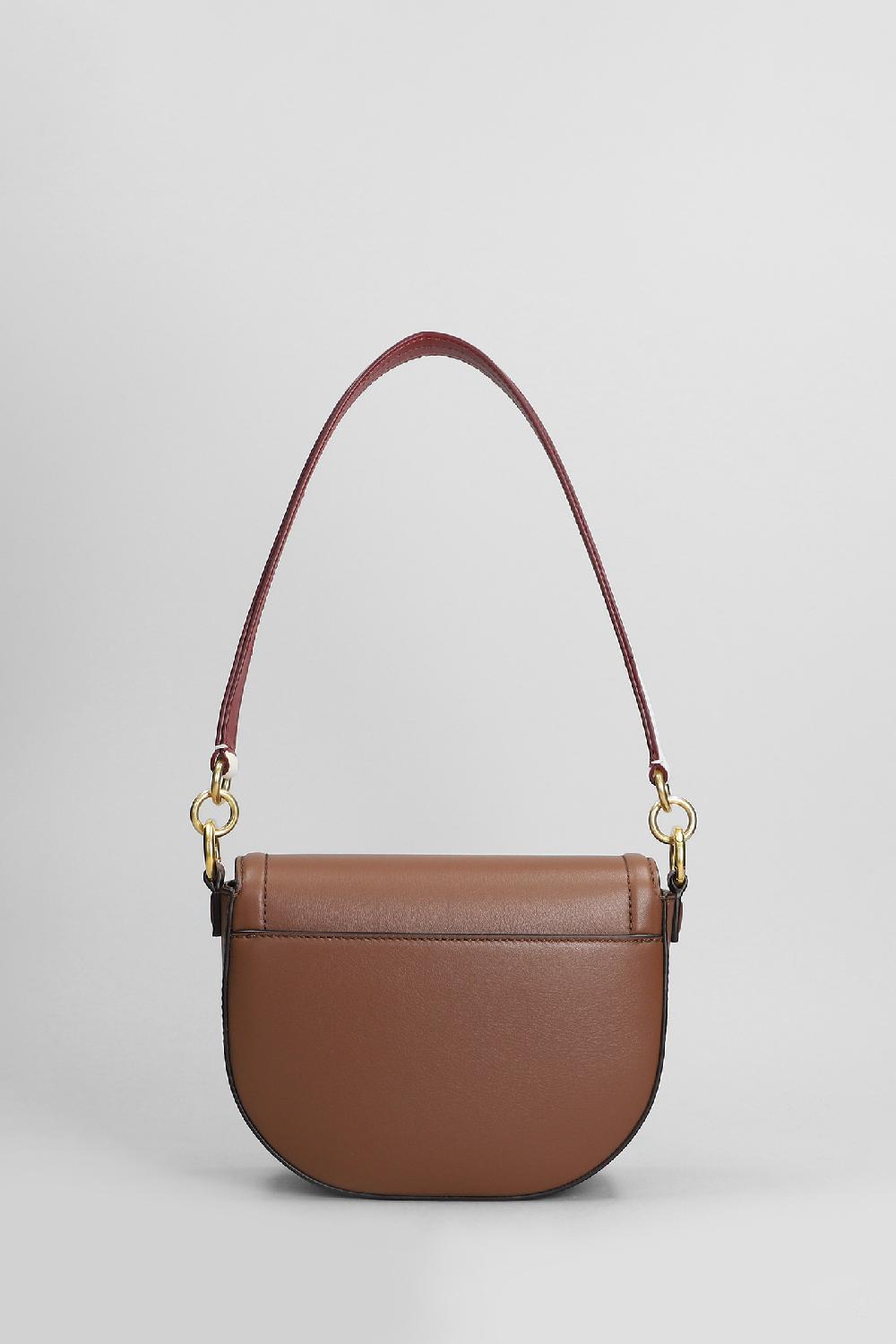 Deliberti Bally Borsa A Spalla Code Flap In Pelle Marrone Cod. 405058 - Deliberti The Luxury Shopping