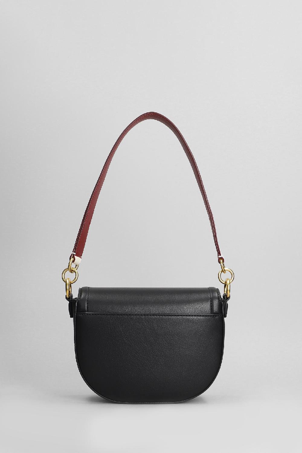 Deliberti Bally Borsa A Spalla Code Flap In Pelle Nera Cod. 405057 - Deliberti The Luxury Shopping