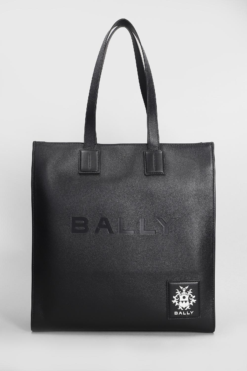 Deliberti Bally Tote akelei tote in pelle nera cod. 405061 - Deliberti The Luxury Shopping