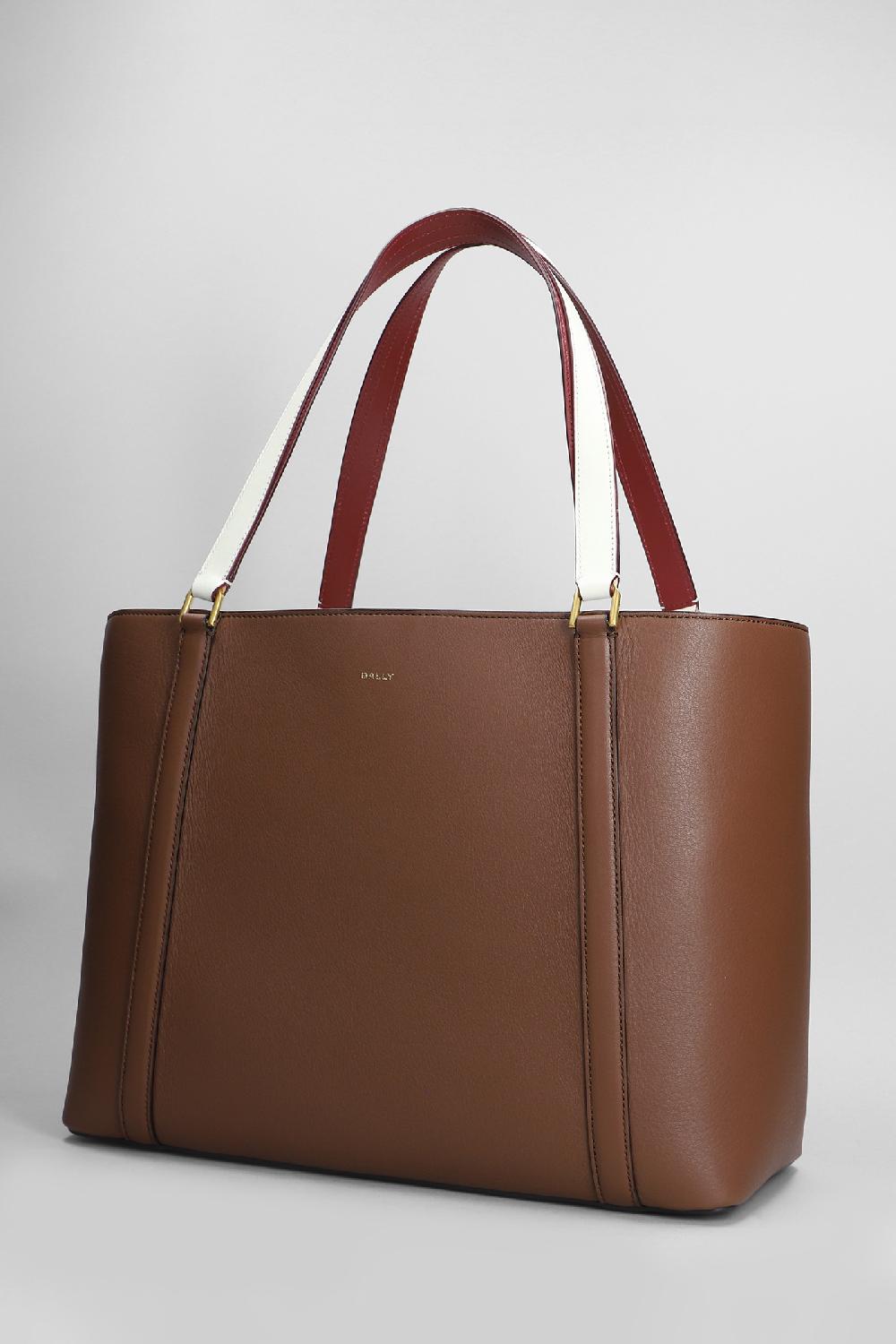Deliberti Bally Tote Code Tote L In Pelle Marrone Cod. 405060 - Deliberti The Luxury Shopping