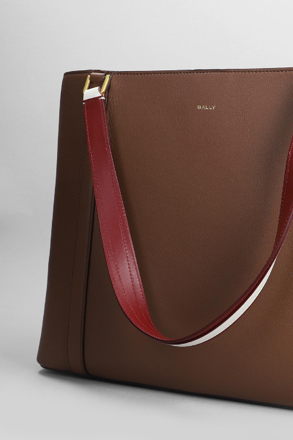 Deliberti Bally Tote Code Tote L In Pelle Marrone Cod. 405060 - Deliberti The Luxury Shopping