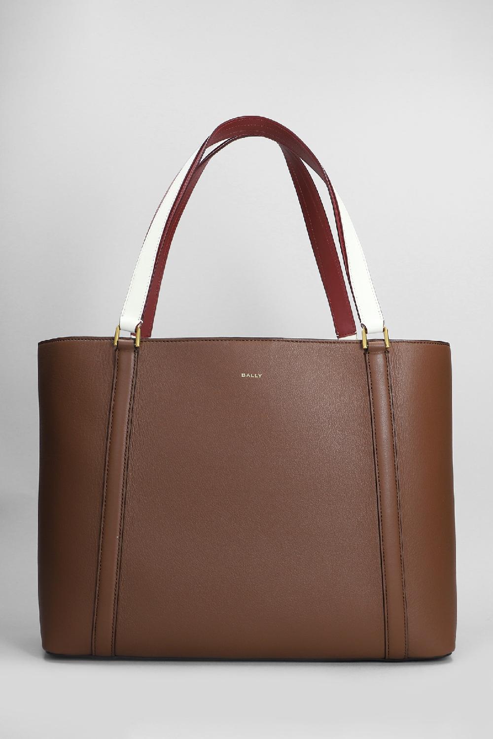 Deliberti Bally Tote code tote l in pelle marrone cod. 405060 - Deliberti The Luxury Shopping