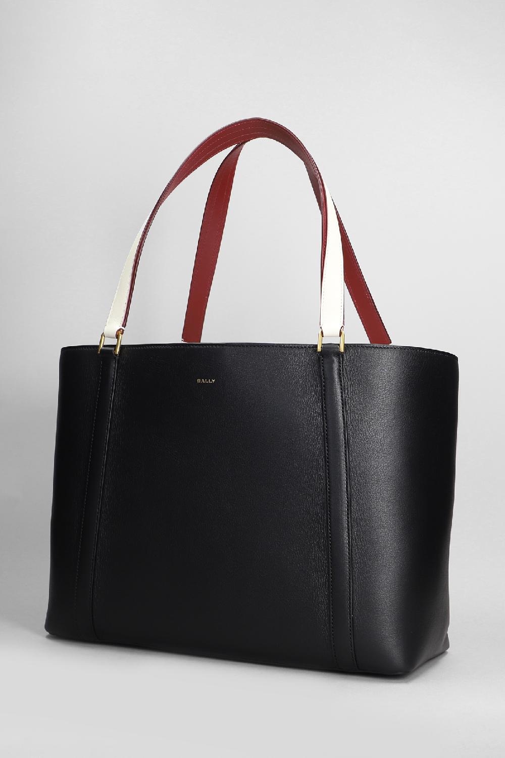 Deliberti Bally Tote Code Tote L In Pelle Nera Cod. 405059 - Deliberti The Luxury Shopping