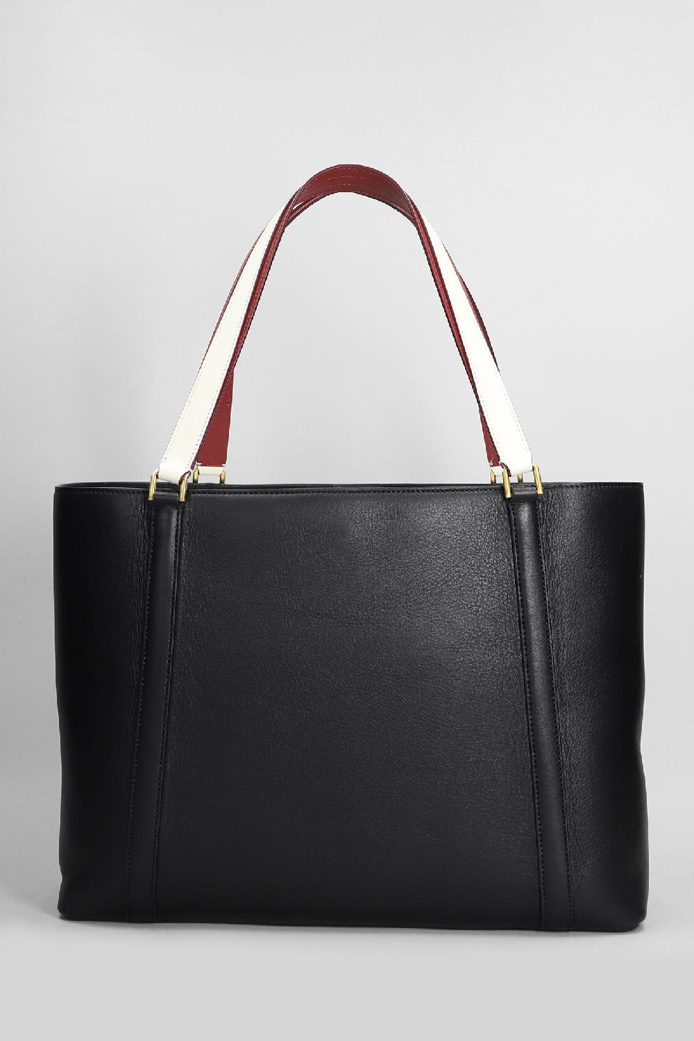 Deliberti Bally Tote Code Tote L In Pelle Nera Cod. 405059 - Deliberti The Luxury Shopping
