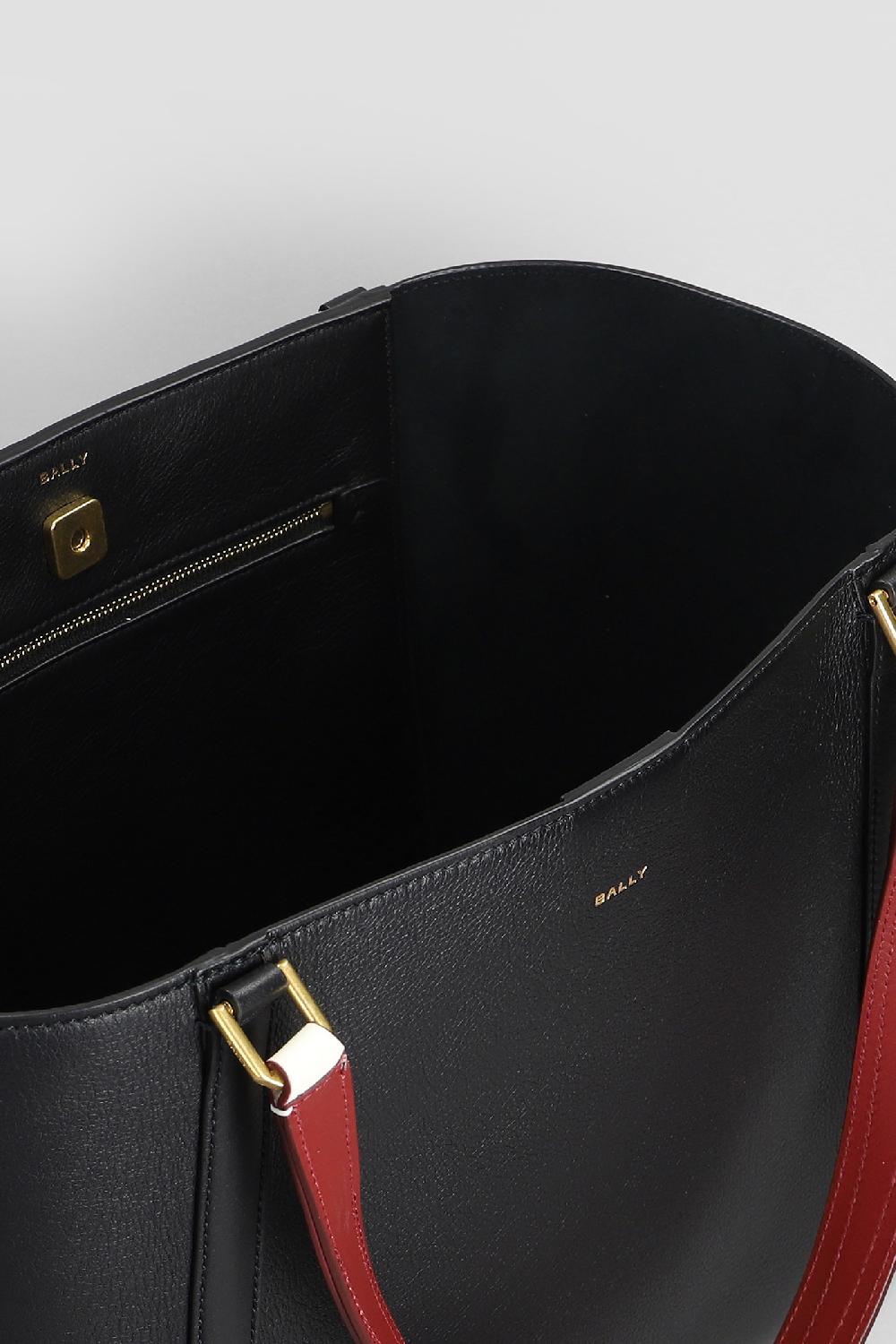 Deliberti Bally Tote Code Tote L In Pelle Nera Cod. 405059 - Deliberti The Luxury Shopping