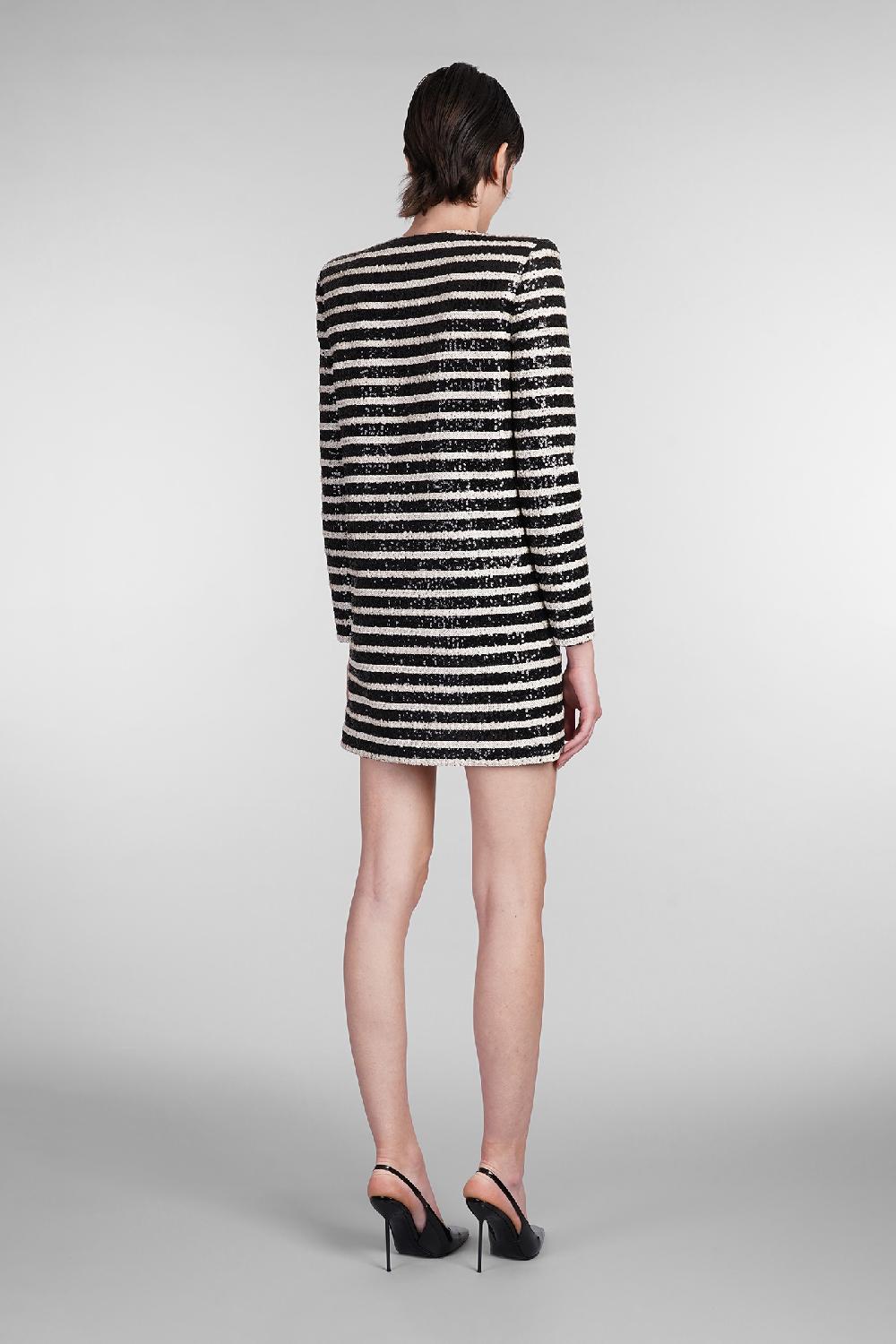 Deliberti Balmain Abito In Poliestere Nero Cod. 403040 - Deliberti The Luxury Shopping