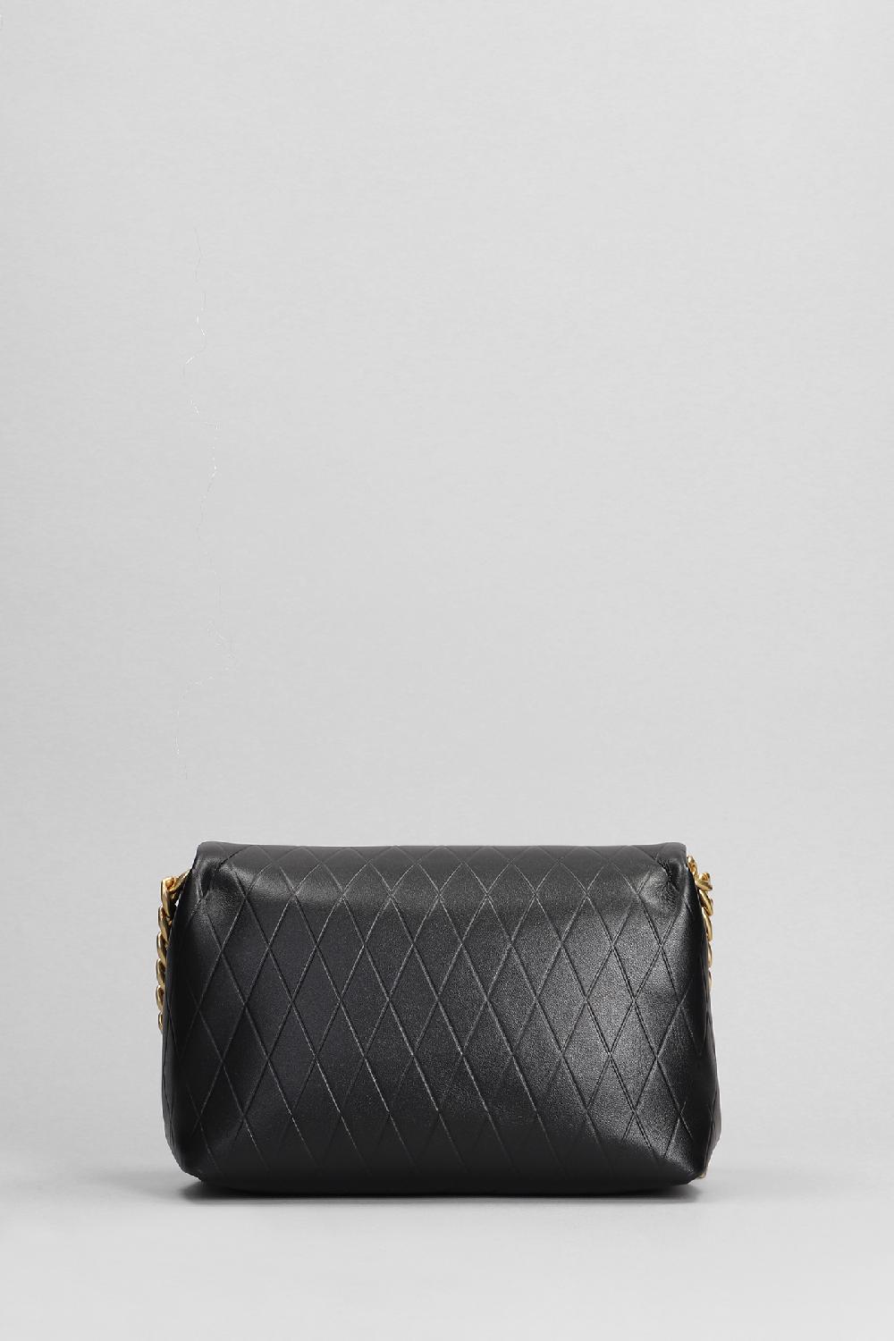 Deliberti Balmain Borsa A Spalla 1945 Soft Bag In Pelle Nera Cod. 395531 - Deliberti The Luxury Shopping
