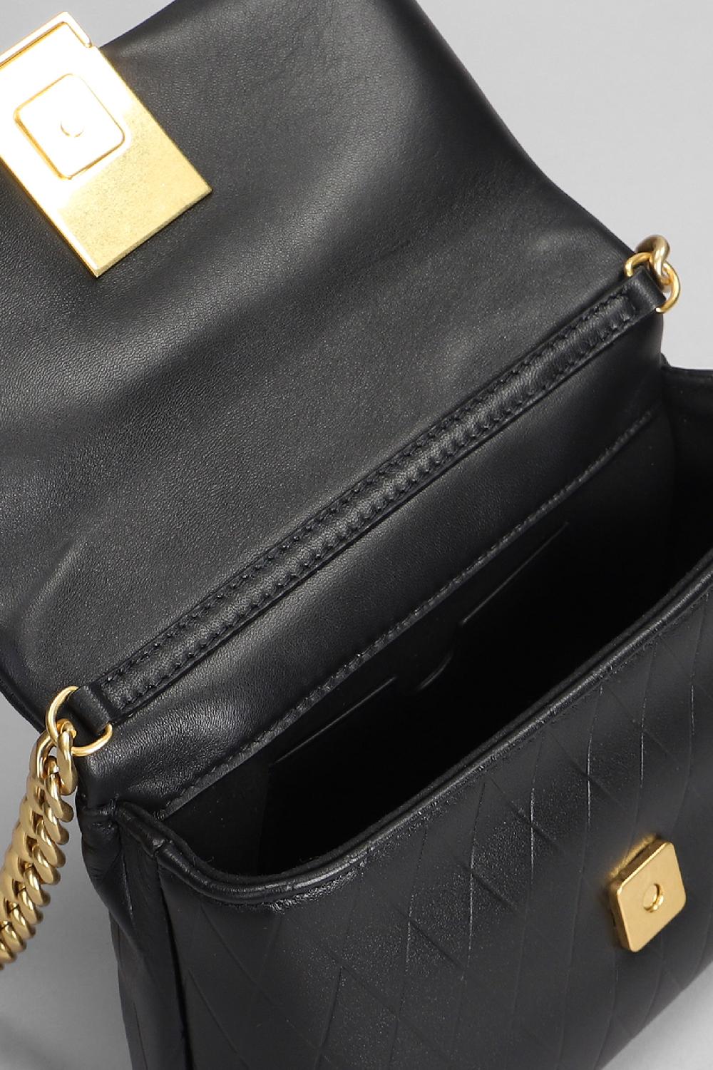 Deliberti Balmain Borsa A Spalla 1945 Soft Bag In Pelle Nera Cod. 395531 - Deliberti The Luxury Shopping