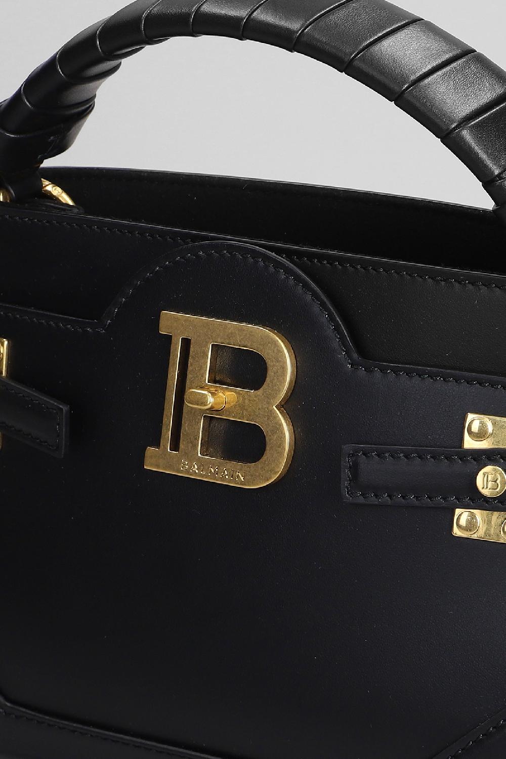 Deliberti Balmain Borsa A Spalla B Buzz 22 In Pelle Nera Cod. 380120 - Deliberti The Luxury Shopping