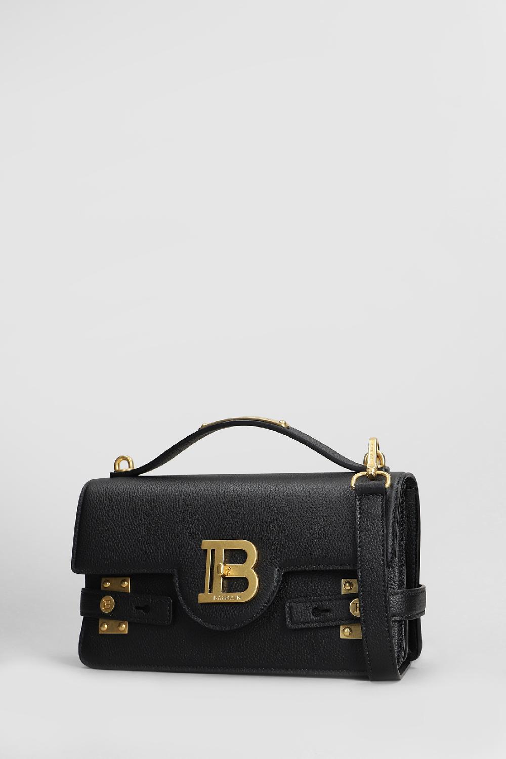 Deliberti Balmain Borsa A Spalla B Buzz 24 In Pelle Nera Cod. 406842 - Deliberti The Luxury Shopping