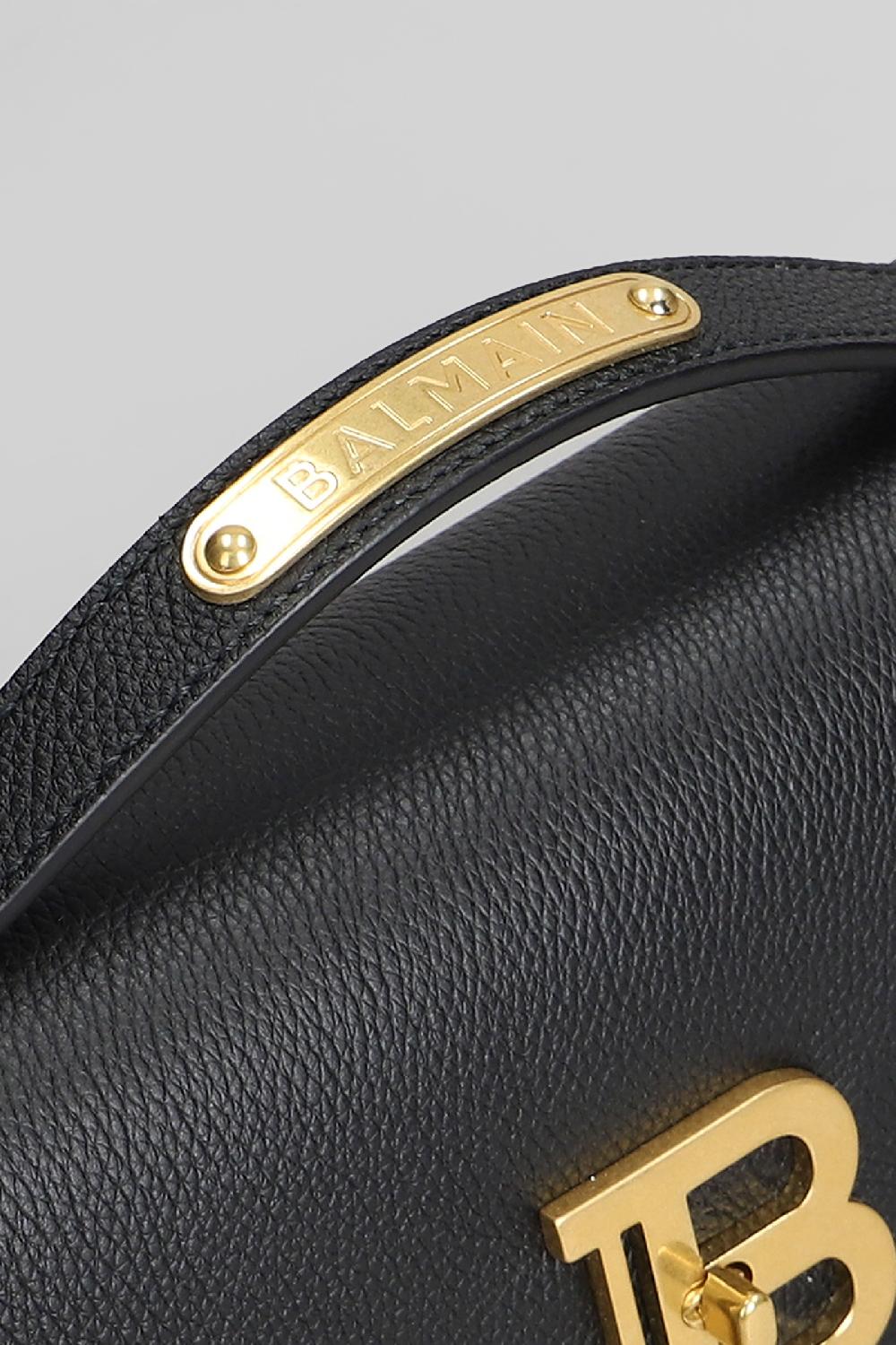 Deliberti Balmain Borsa A Spalla B Buzz 24 In Pelle Nera Cod. 406842 - Deliberti The Luxury Shopping