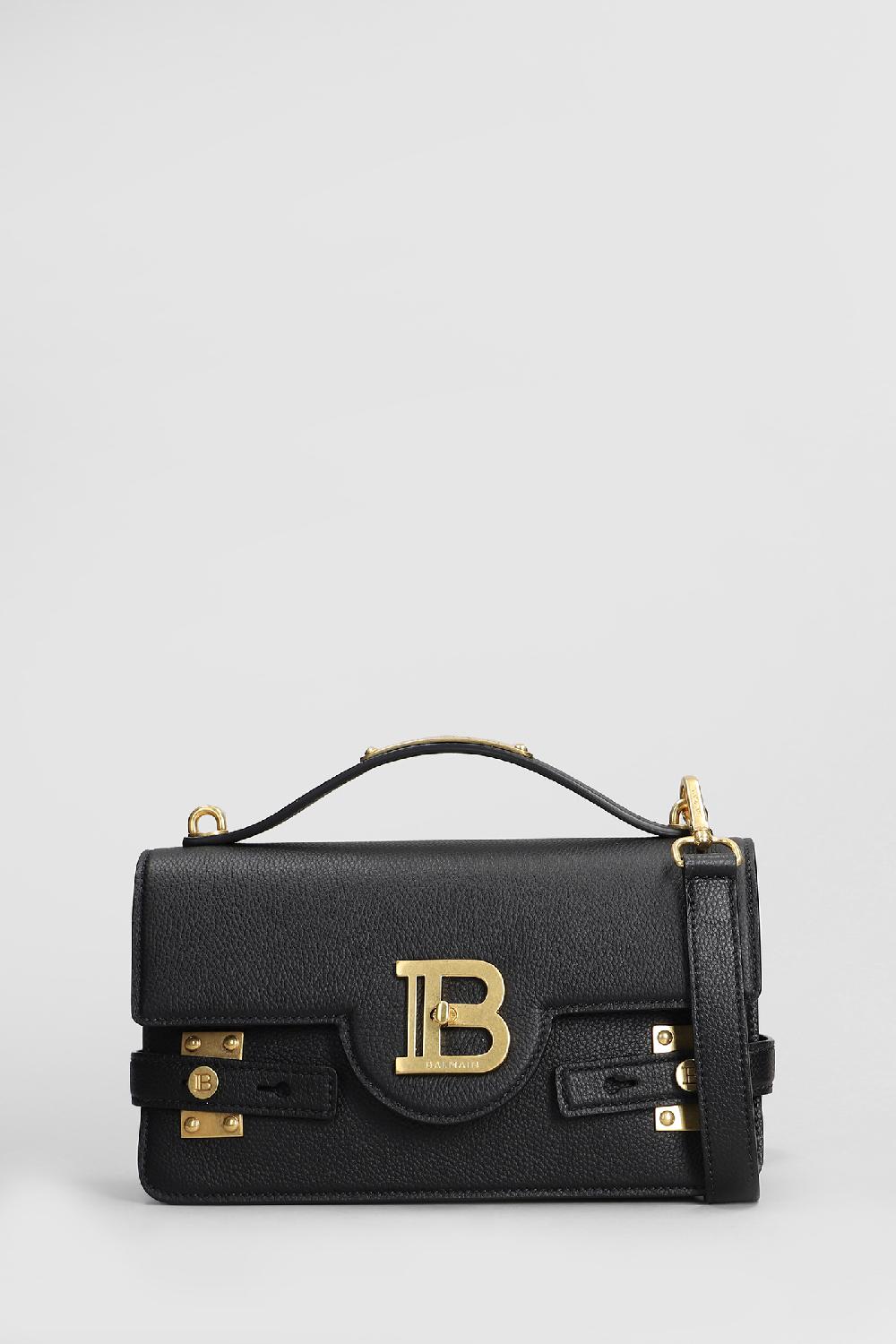 Deliberti Balmain Borsa a spalla b buzz 24 in pelle nera cod. 406842 - Deliberti The Luxury Shopping