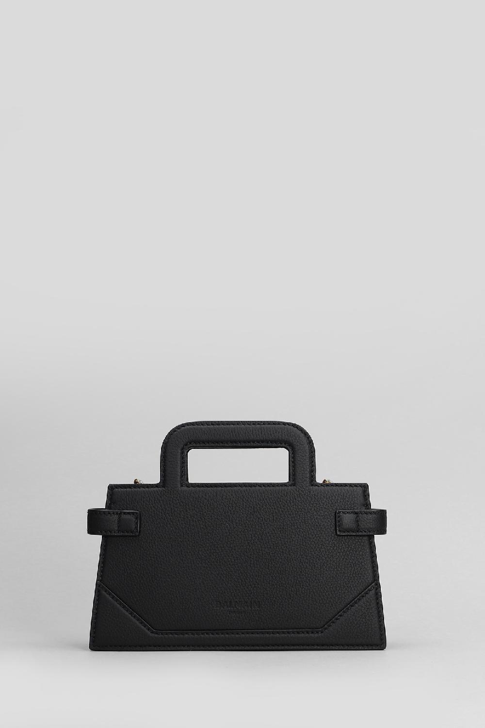 Deliberti Balmain Borsa A Spalla B Buzz Mini In Pelle Nera Cod. 406843 - Deliberti The Luxury Shopping