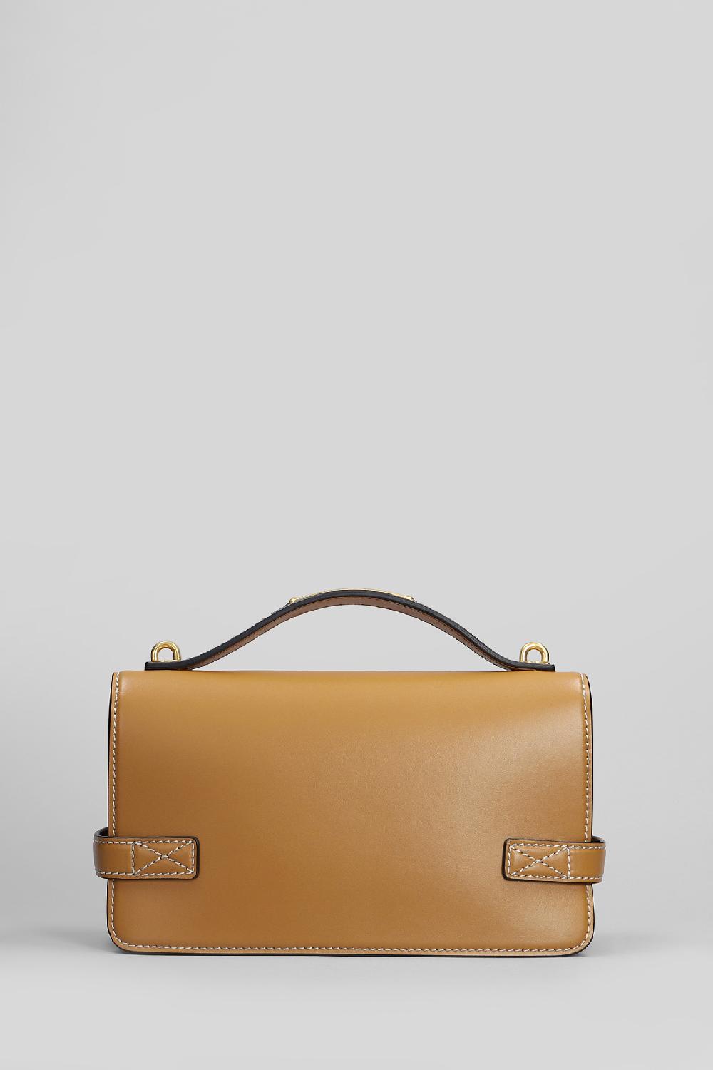 Deliberti Balmain Borsa A Spalla Bbuzz 24 In Pelle Beige Cod. 385103 - Deliberti The Luxury Shopping