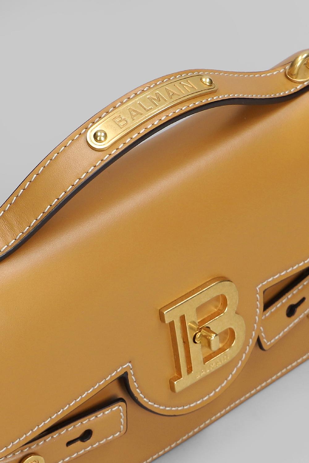 Deliberti Balmain Borsa A Spalla Bbuzz 24 In Pelle Beige Cod. 385103 - Deliberti The Luxury Shopping