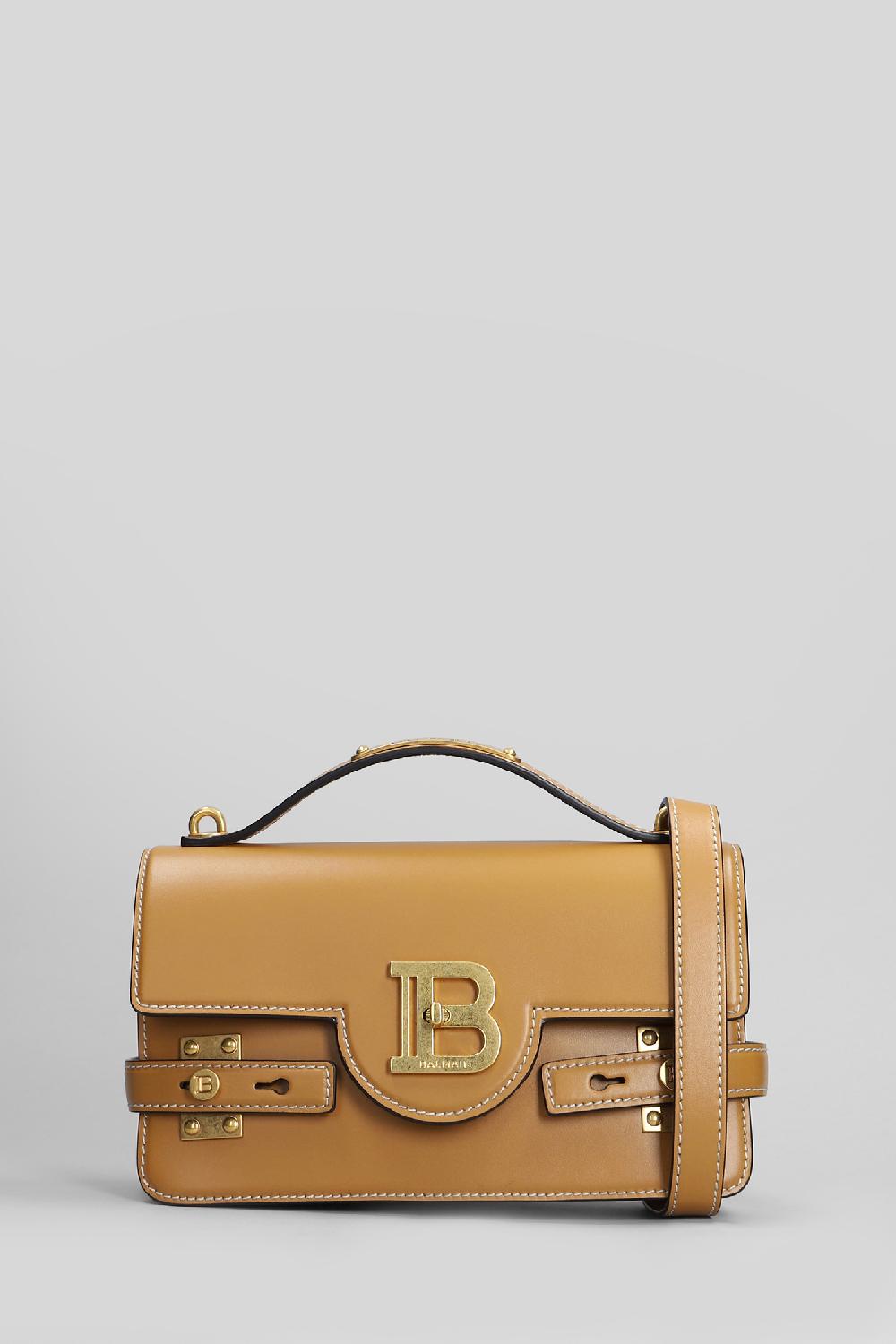 Deliberti Balmain Borsa a spalla bbuzz 24 in pelle beige cod. 385103 - Deliberti The Luxury Shopping
