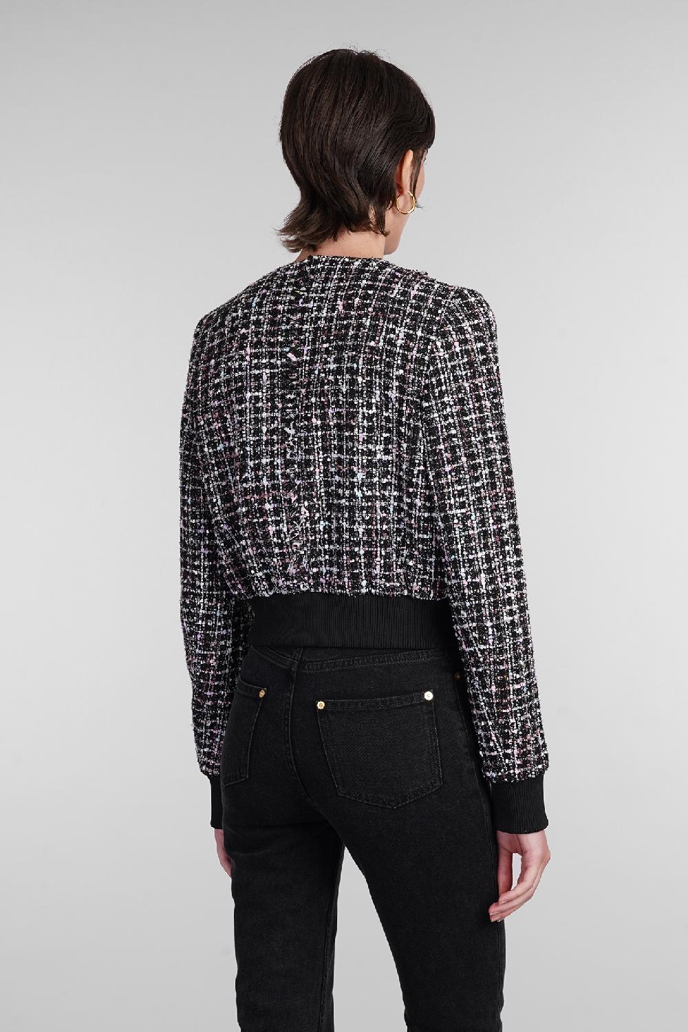 Deliberti Balmain Giacca Casual In Poliestere Nero Cod. 403045 - Deliberti The Luxury Shopping