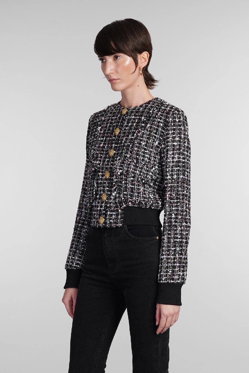 Deliberti Balmain Giacca Casual In Poliestere Nero Cod. 403045 - Deliberti The Luxury Shopping