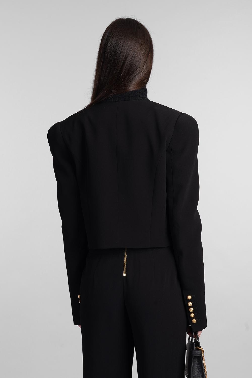 Deliberti Balmain In Viscosa Nera Cod. 406838 - Deliberti The Luxury Shopping