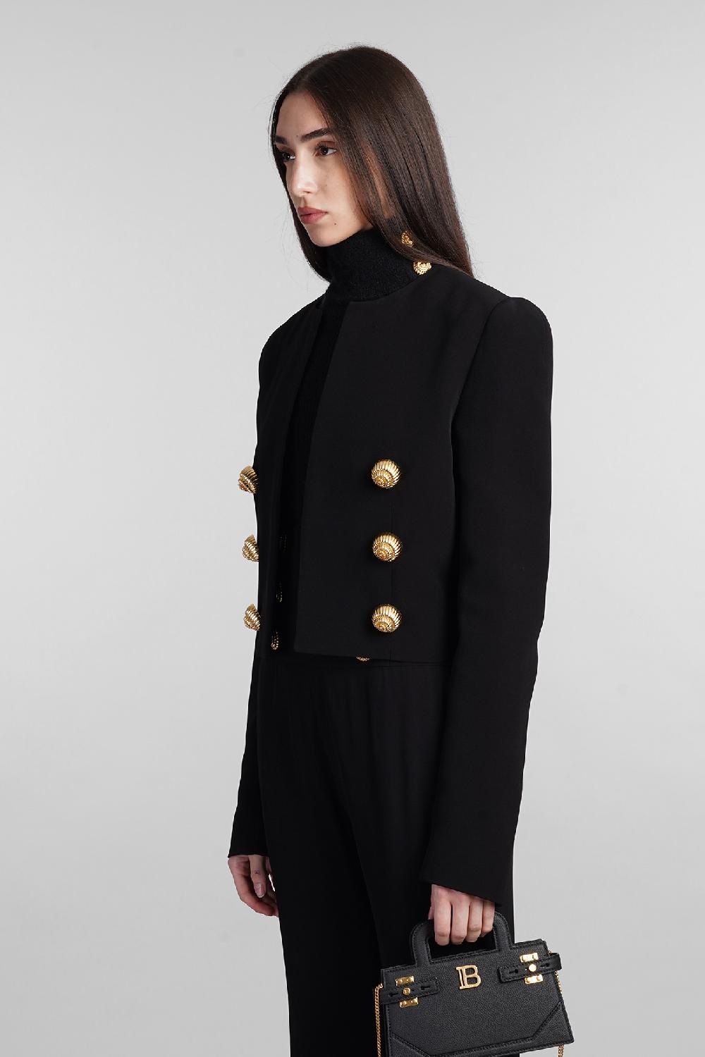 Deliberti Balmain In Viscosa Nera Cod. 406838 - Deliberti The Luxury Shopping