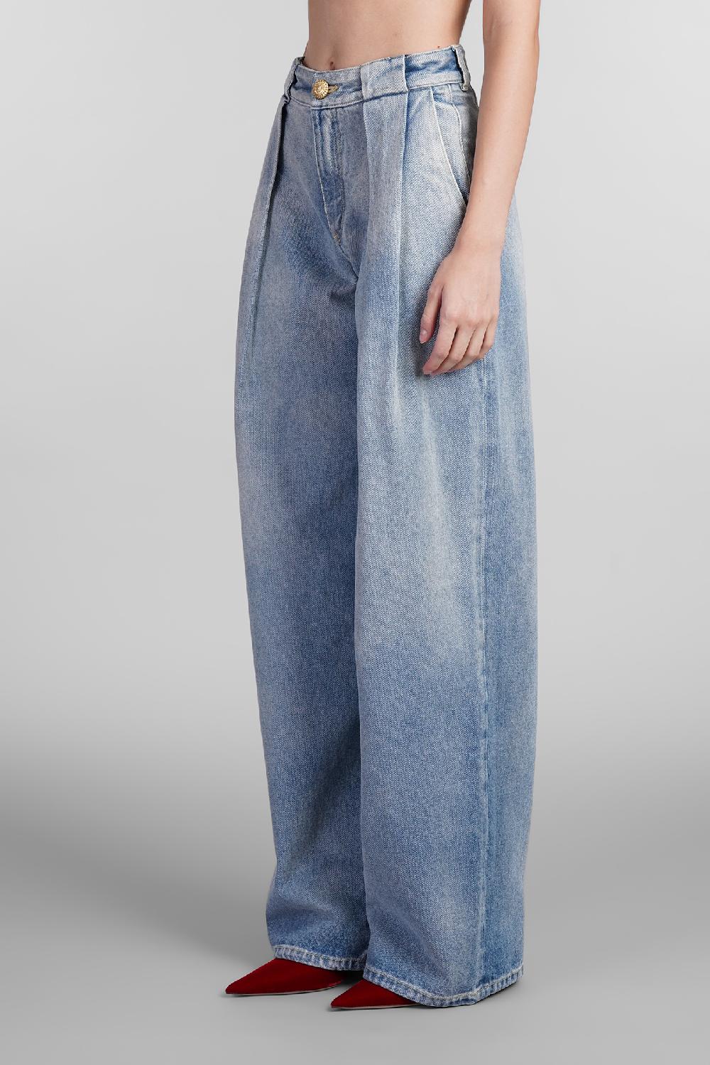 Deliberti Balmain Jeans In Cotone Blu Cod. 406834 - Deliberti The Luxury Shopping