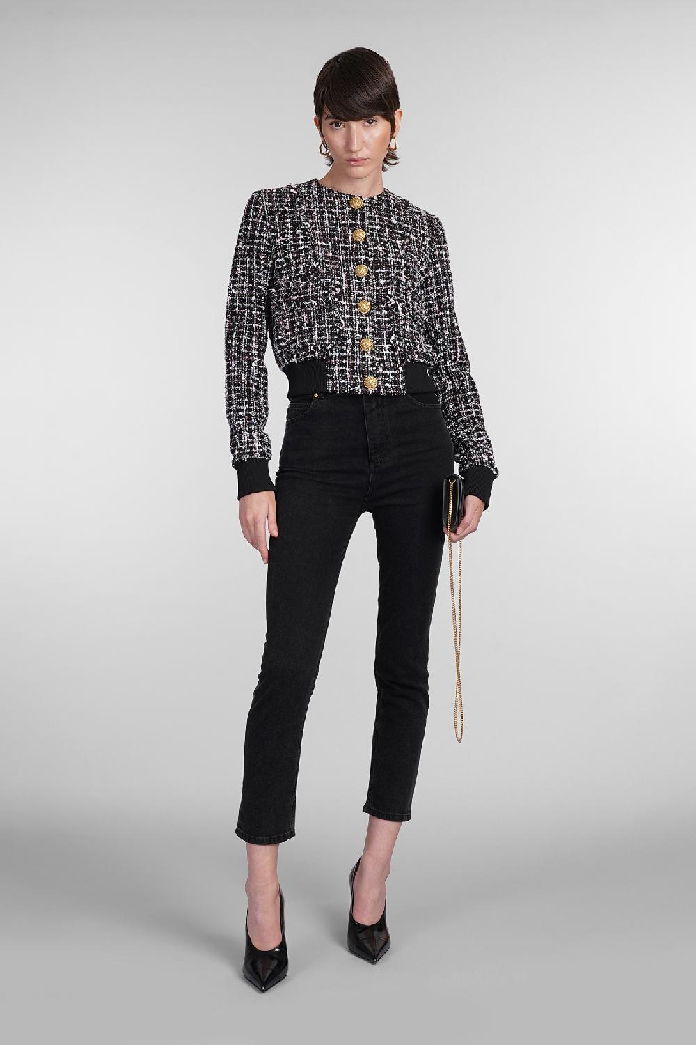 Deliberti Balmain Jeans In Cotone Nero Cod. 403036 - Deliberti The Luxury Shopping