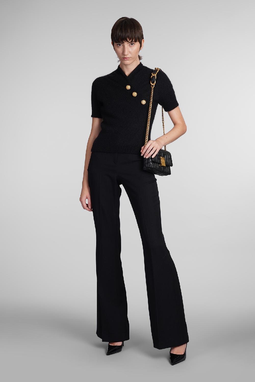 Deliberti Balmain Maglia In Mohair Nero Cod. 406831 - Deliberti The Luxury Shopping