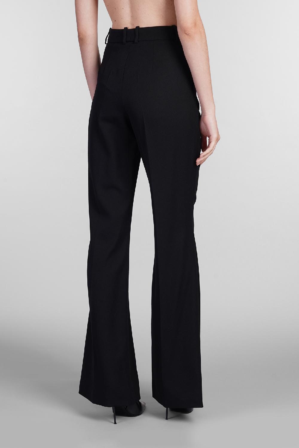 Deliberti Balmain Pantalone In Lana Nera Cod. 403037 - Deliberti The Luxury Shopping