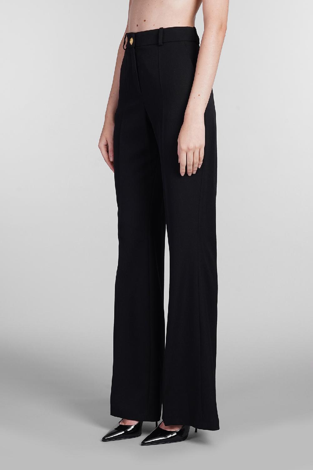 Deliberti Balmain Pantalone In Lana Nera Cod. 403037 - Deliberti The Luxury Shopping