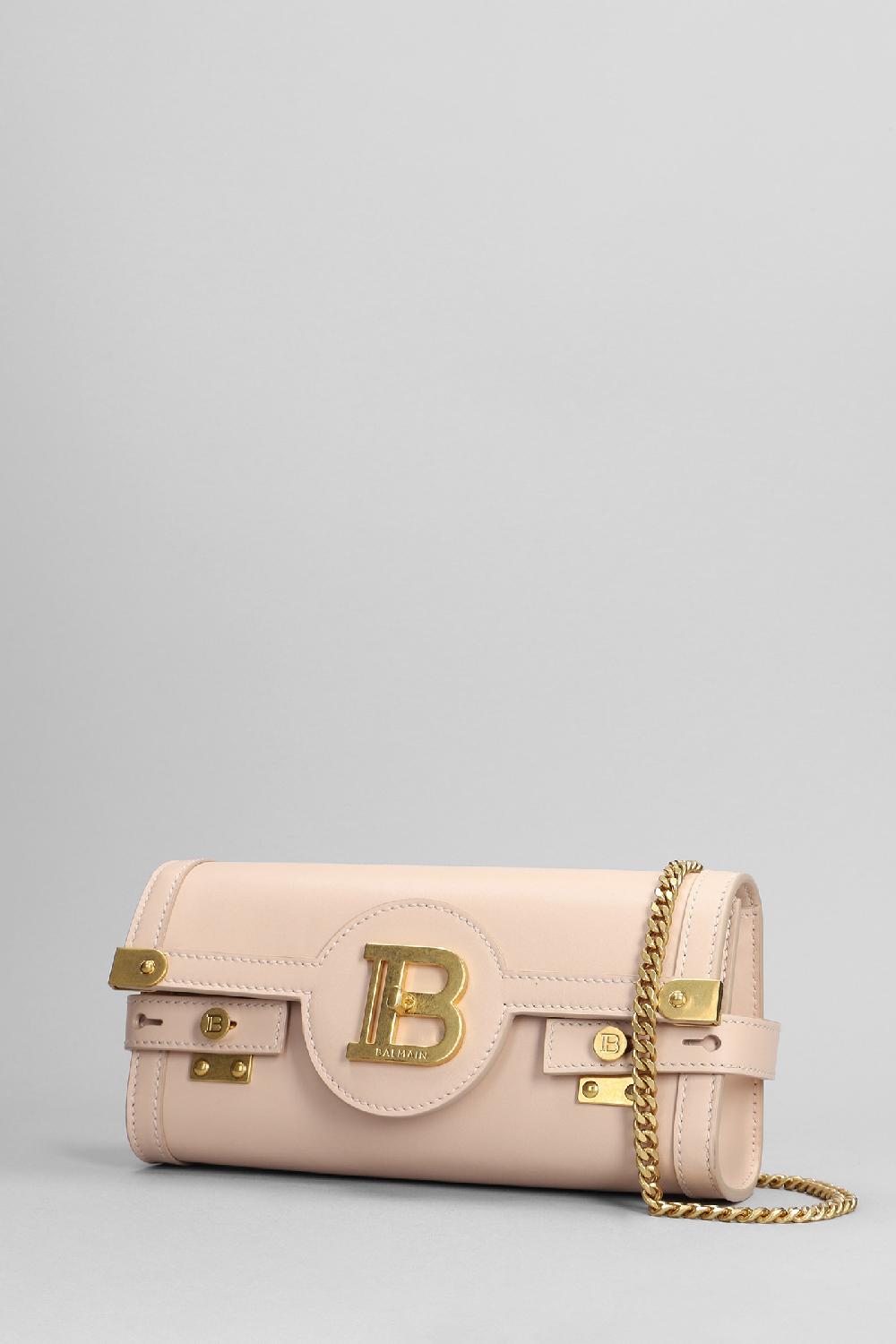 Deliberti Balmain Pochette B Buzz In Pelle Rosa Cod. 392286 - Deliberti The Luxury Shopping