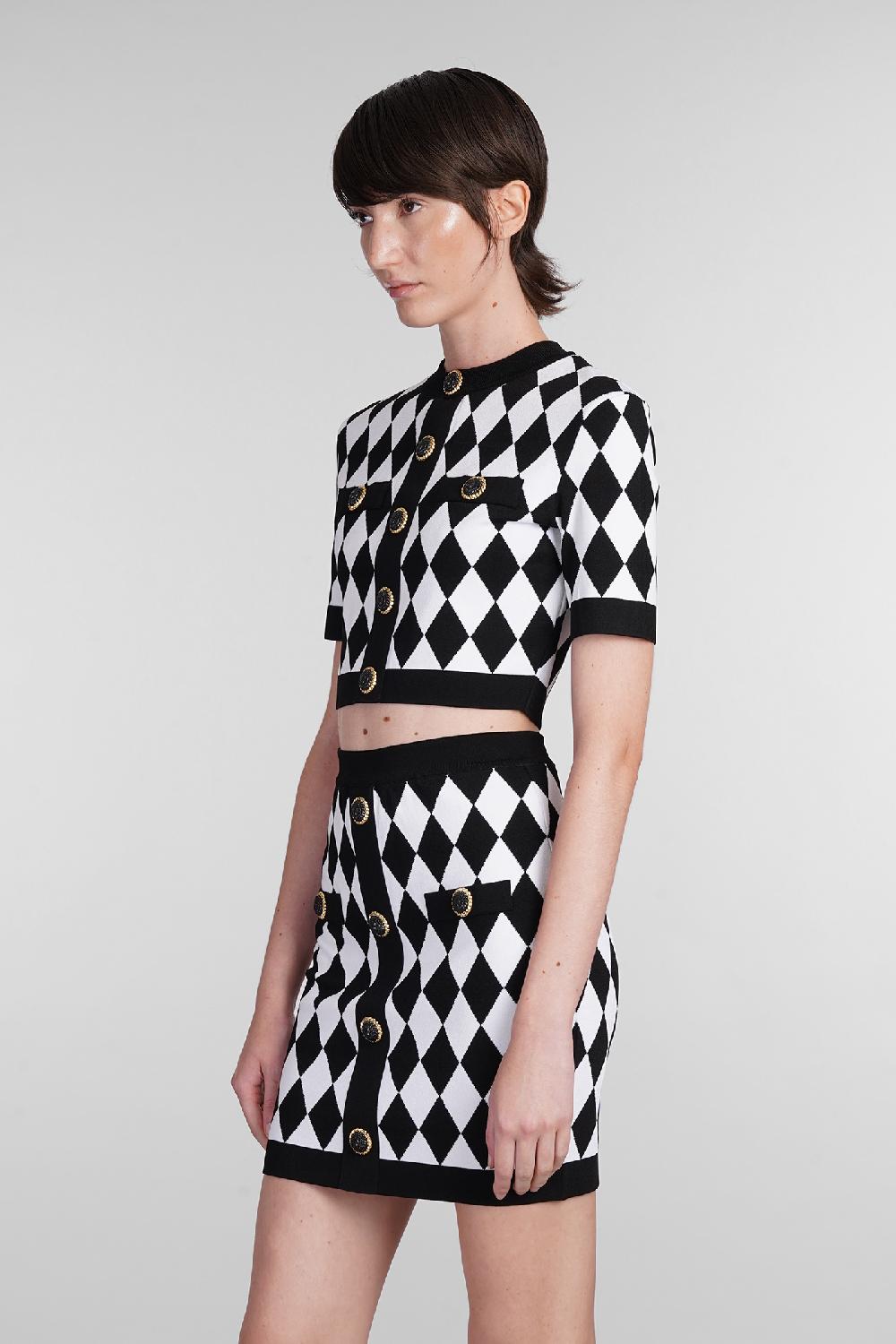 Deliberti Balmain Topwear In Viscosa Nera Cod. 403030 - Deliberti The Luxury Shopping