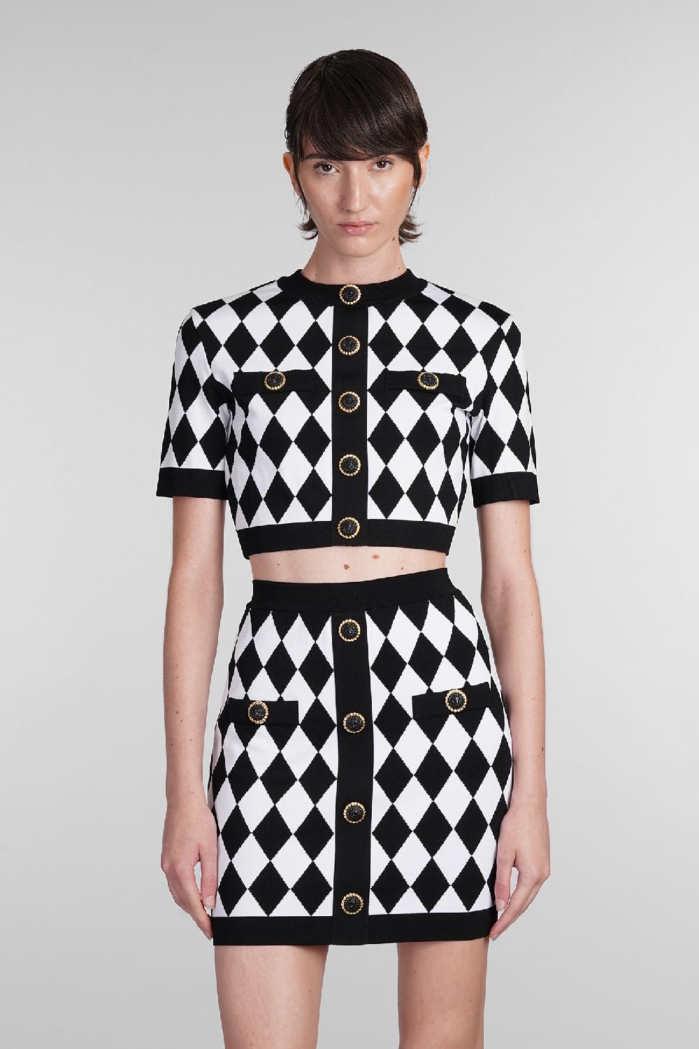 Deliberti Balmain Topwear in viscosa nera cod. 403030 - Deliberti The Luxury Shopping