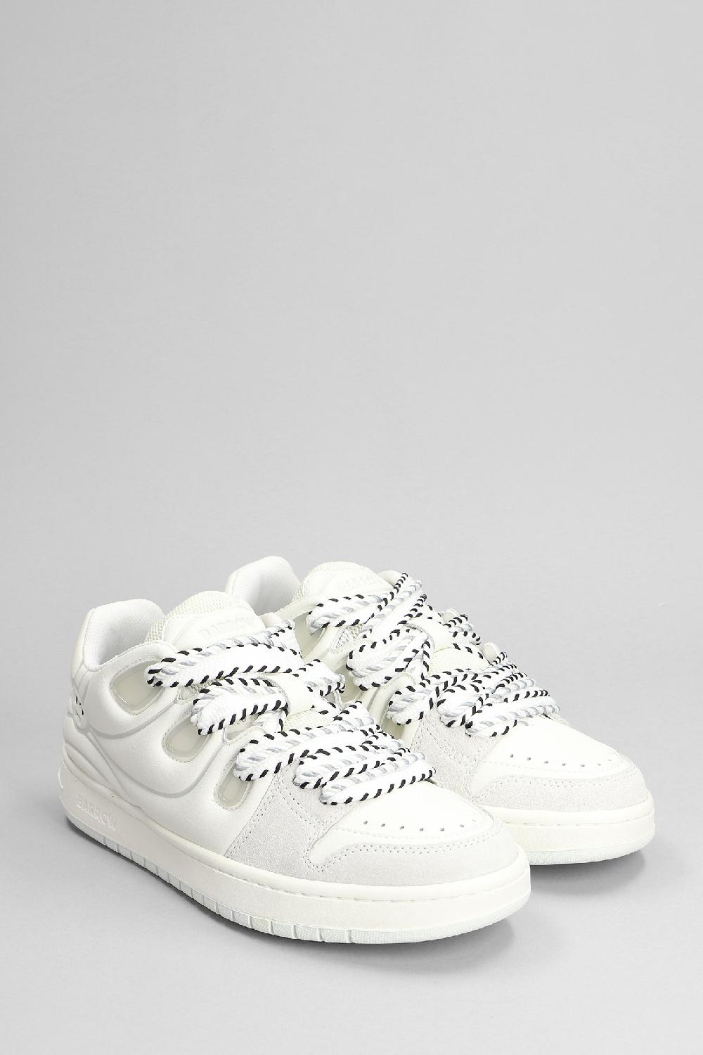 Deliberti Barrow Sneakers Olli In Pelle Bianca Cod. 391275 - Deliberti The Luxury Shopping