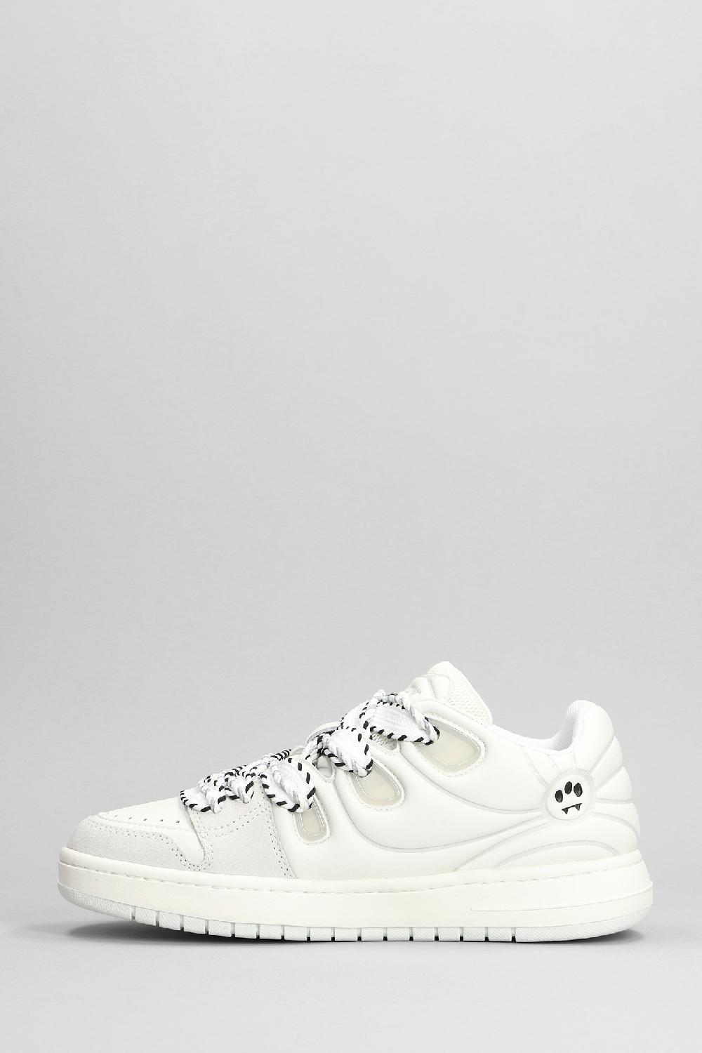 Deliberti Barrow Sneakers Olli In Pelle Bianca Cod. 391275 - Deliberti The Luxury Shopping