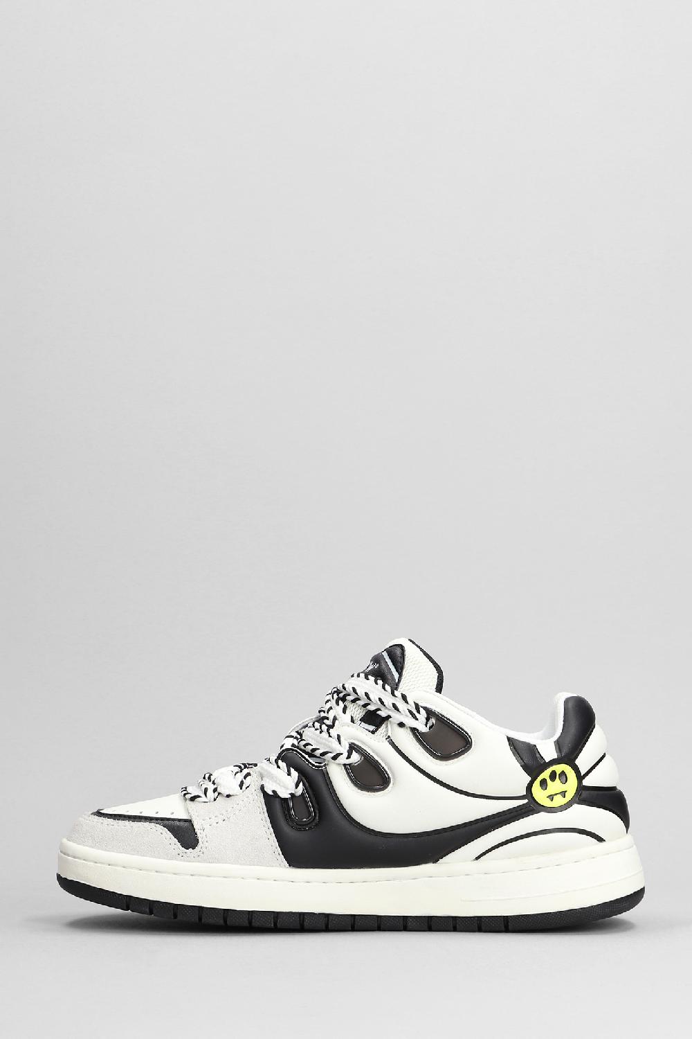Deliberti Barrow Sneakers Olli In Pelle Nera Cod. 392896 - Deliberti The Luxury Shopping
