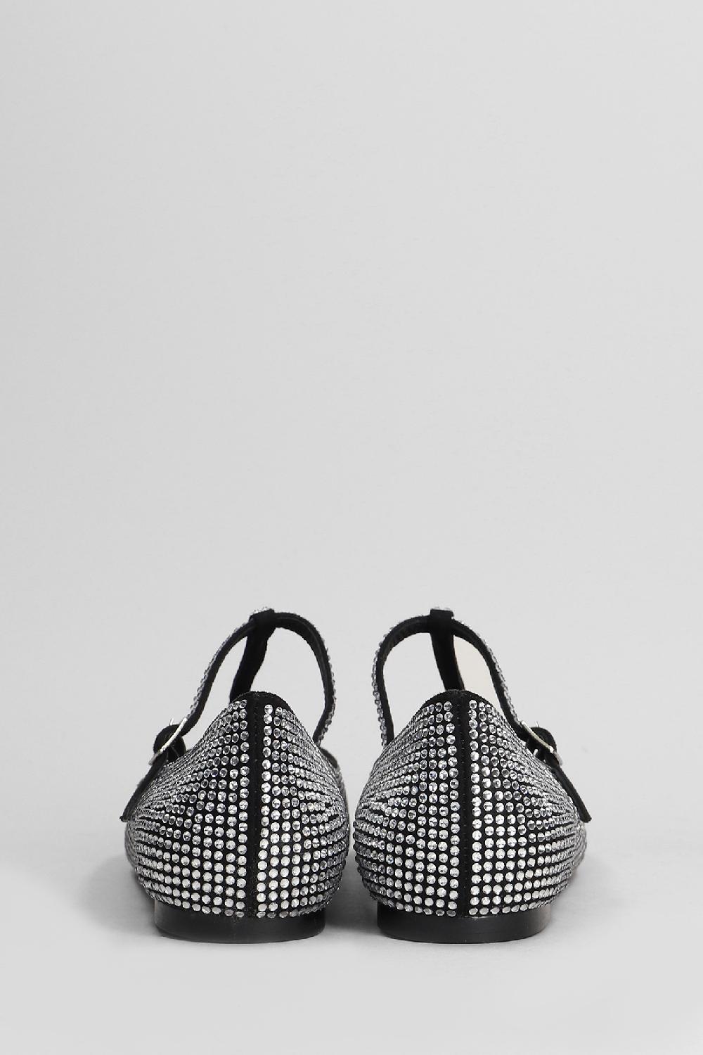 Deliberti Bibi Lou Ballerine Daniella Flat In Camoscio Argento Cod. 405449 - Deliberti The Luxury Shopping
