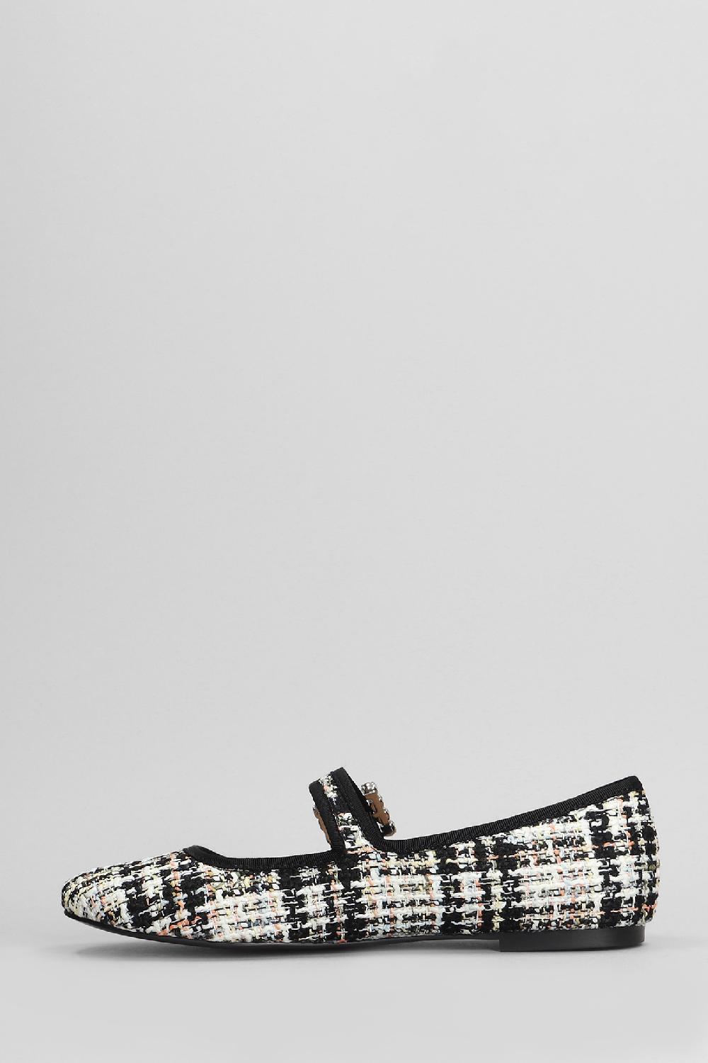 Deliberti Bibi Lou Ballerine Essen Flat In Lana Nera Cod. 405339 - Deliberti The Luxury Shopping