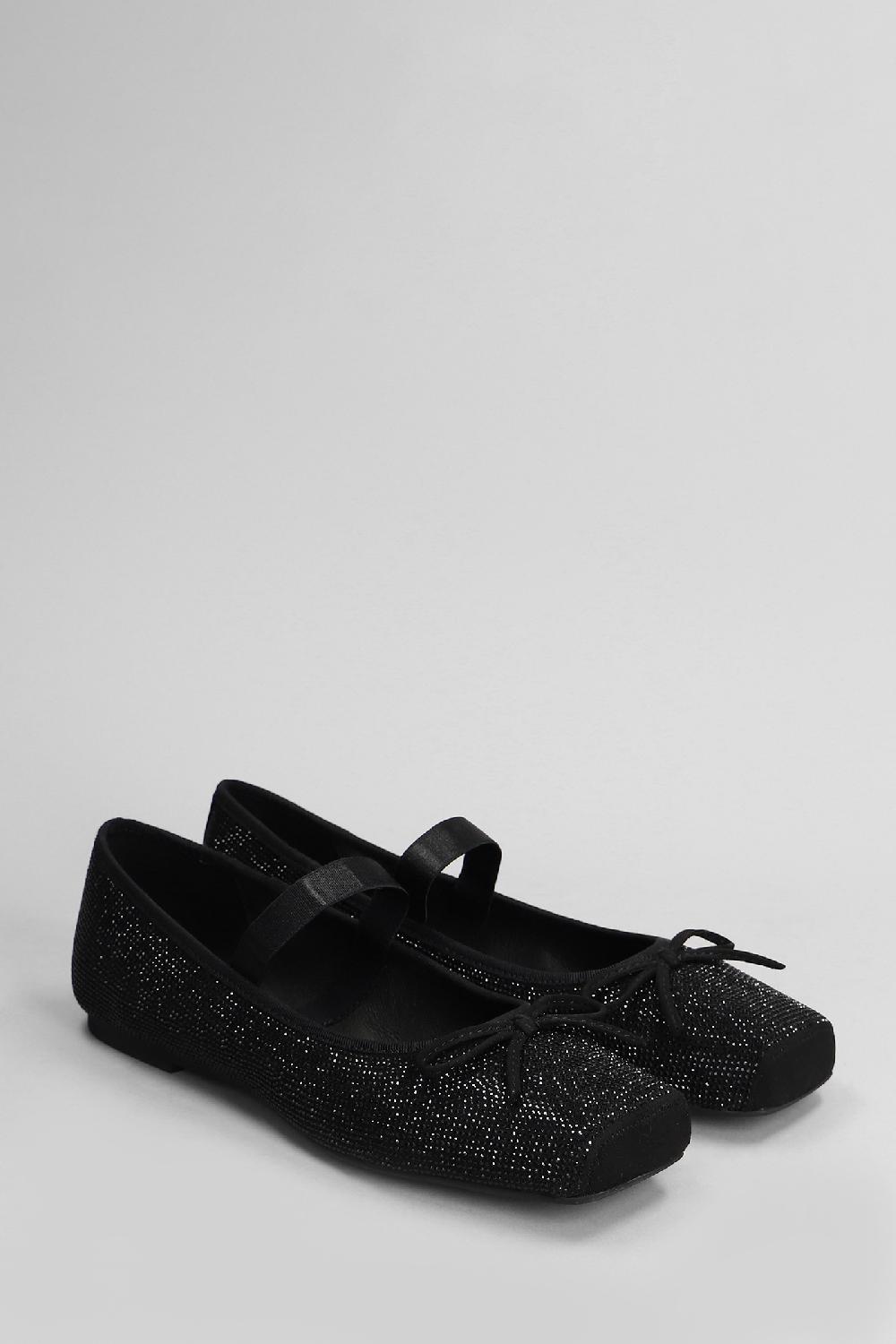 Deliberti Bibi Lou Ballerine In Nabuk Nero Cod. 409355 - Deliberti The Luxury Shopping