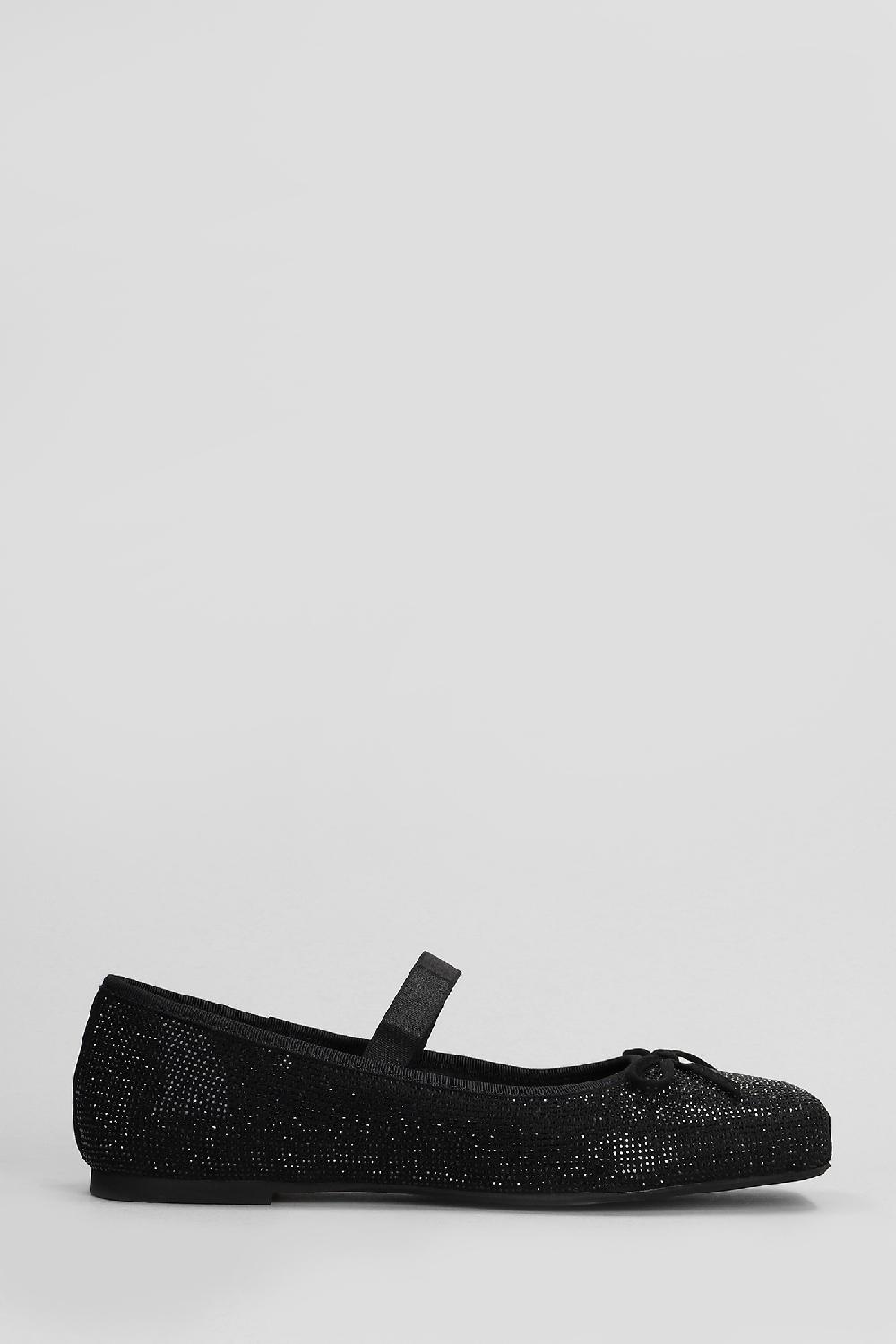 Deliberti Bibi Lou Ballerine in nabuk nero cod. 409355 - Deliberti The Luxury Shopping