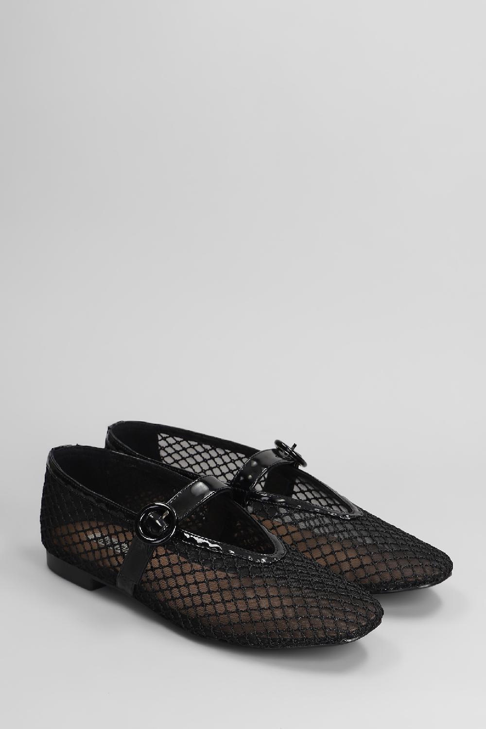 Deliberti Bibi Lou Ballerine Naila Flat In Pelle Nera Cod. 407389 - Deliberti The Luxury Shopping
