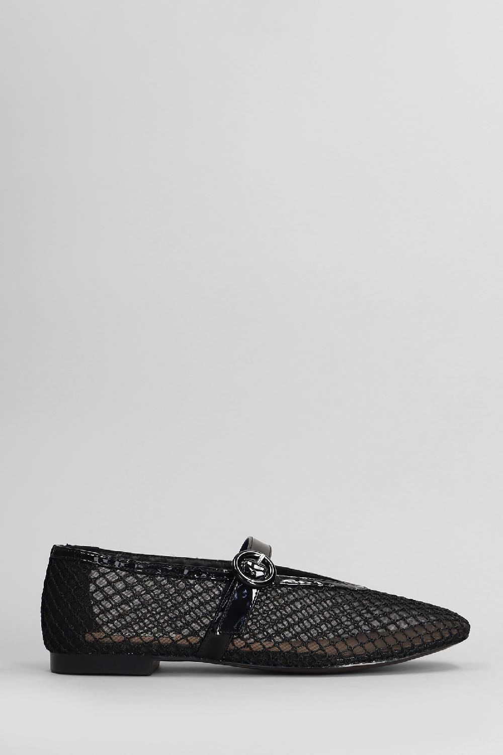 Deliberti Bibi Lou Ballerine naila flat in pelle nera cod. 407389 - Deliberti The Luxury Shopping