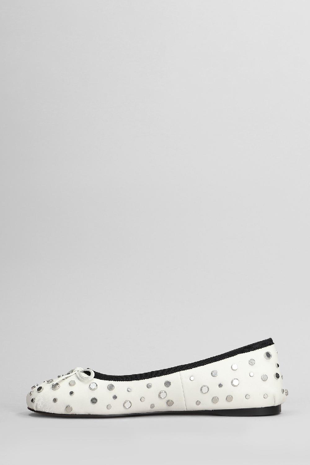 Deliberti Bibi Lou Ballerine Zuri Flat In Pelle Bianca Cod. 409353 - Deliberti The Luxury Shopping