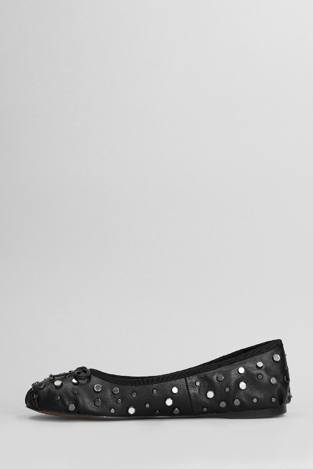 Deliberti Bibi Lou Ballerine Zuri Flat In Pelle Nera Cod. 409354 - Deliberti The Luxury Shopping