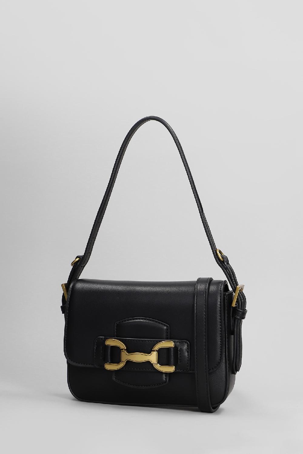 Deliberti Bibi Lou Borsa A Spalla In Pelle Nera Cod. 408081 - Deliberti The Luxury Shopping