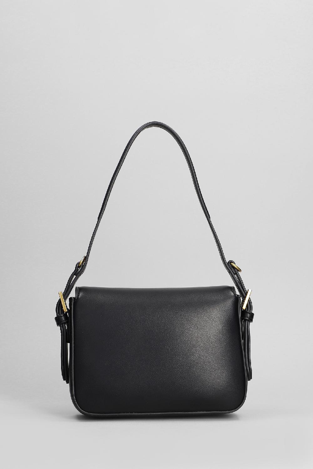 Deliberti Bibi Lou Borsa A Spalla In Pelle Nera Cod. 408081 - Deliberti The Luxury Shopping