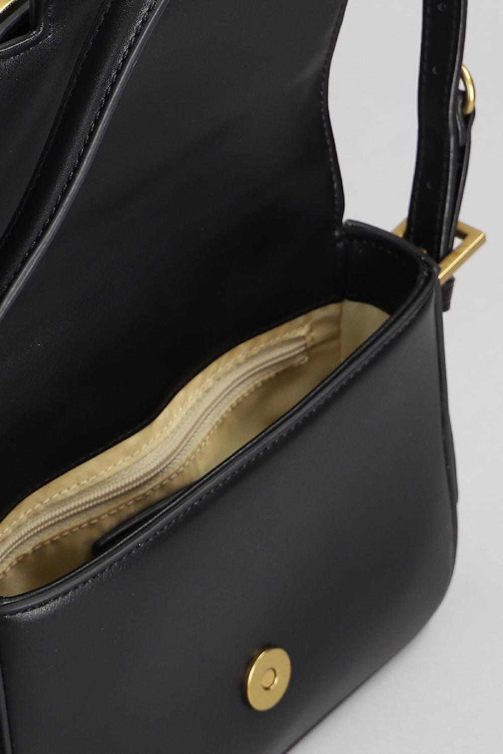 Deliberti Bibi Lou Borsa A Spalla In Pelle Nera Cod. 408081 - Deliberti The Luxury Shopping