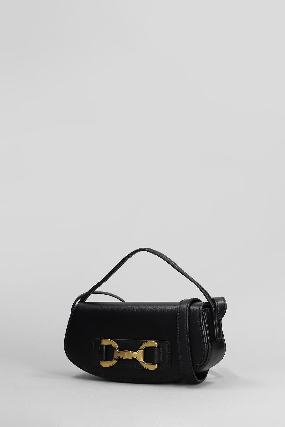 Deliberti Bibi Lou Borsa A Spalla In Pelle Nera Cod. 408082 - Deliberti The Luxury Shopping