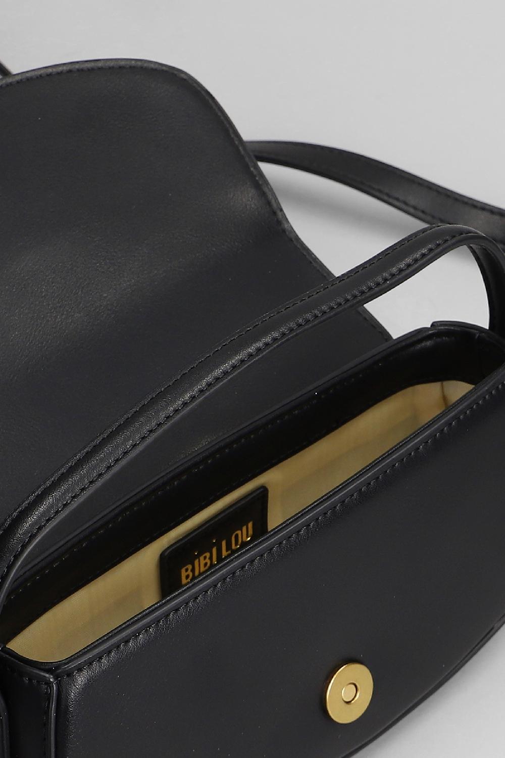 Deliberti Bibi Lou Borsa A Spalla In Pelle Nera Cod. 408082 - Deliberti The Luxury Shopping